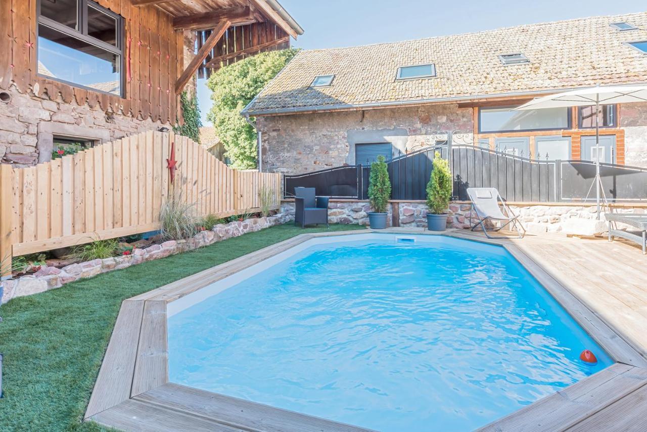 Domaine La Grange Ungersheim - Gite La Grange 5 Etoiles エクステリア 写真